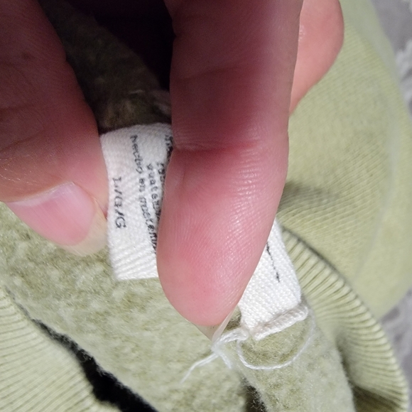 Green Graphic Sweatshirt BILLA BONG L - Picture 6 of 6